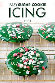 I purchased some icing that you just add water to that works real well, but could prove to be costly for decorating a lot of treats. Easy Sugar Cookie Icing That Hardens The Anthony Kitchen