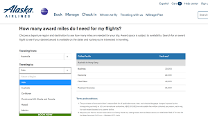 guide to ing alaska airlines mileage
