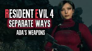 resident evil 4 separate ways weapons