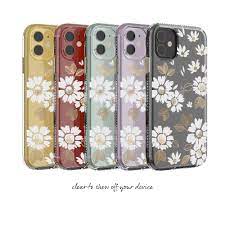Find great deals on ebay for white flowers iphone case. Clear White Floral Phone Case For Iphone 11 Iphone Xr Walmart Com Walmart Com