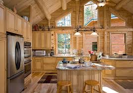 kitchen layouts ward cedar log homes