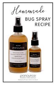 diy bug spray recipe bye bye bugs