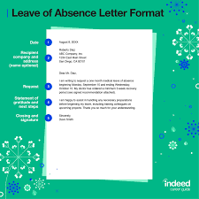 how to write a leave of absence request