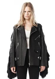 alexander leather trench