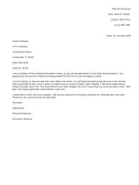 Simple Sample Cover Letter For Resume Simple Resume Format
