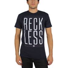 Young And Reckless Mens Lfdl Reckless T Shirt In Navy