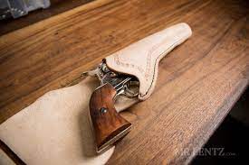 how to make a western leather holster