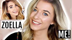 copying zoella s makeup tutorial then