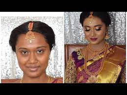 south indian muhurtam bridal makeup for