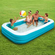 Maybe you would like to learn more about one of these? Play Day Rectangular Inflatable Family Pool 120 X 72 X 22 Walmart Com Walmart Com