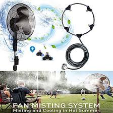 Outdoor Fan Misting System