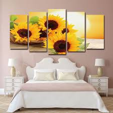 8% coupon applied at checkout save 8% with coupon. Sunrise Landscape Wall Painting Sunflower Picture Canvas Painting Prints For Living Room Decor Wall Art Pictures Bedroom Decor Buy Cheap In An Online Store With Delivery Price Comparison Specifications Photos And