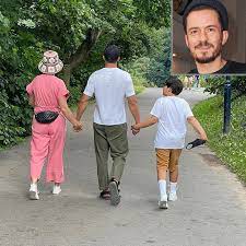Orlando bloom reunites with boss for eyewear campaign. Orlando Bloom Enjoys Family Stroll With Katy Perry And Son Flynn People Com