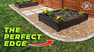 Benefits of raised garden beds. How To Make A Raised Garden Bed With Paver Edging Youtube