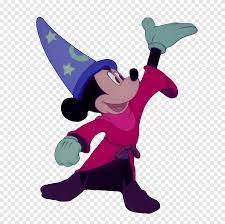Mickey Mouse Fantasia Animated cartoon Film, mickey face, purple, heroes png