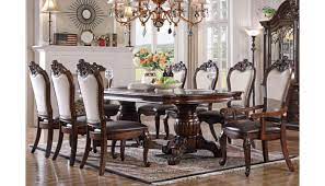 A brand new, custom formal dining set may be just the enticement your family needs to start using your dining room for more than the occasional holiday dinner. Wren Formal Dining Room Table Set