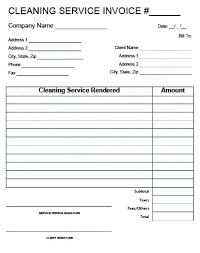 Sample Invoice For Services Rendered Invoices Template