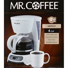 Find the permanent filter where your favorite tea should be poured to start the brewing. Mr Coffee 4 Cup Switch White Coffee Maker Each Instacart