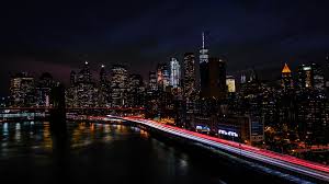 new york city wallpaper 4k night view