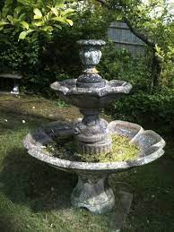 Old Garden Fountain Victorian Garden