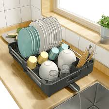 dish drying rack stainless steel dish