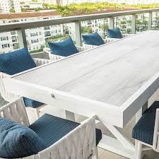 Outdoor Dining Table Long Bar