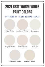 Warm White Paint Colors From Home
