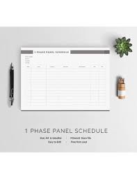 The electrical code requires you to label, or index, your panel. 19 Panel Schedule Templates Doc Pdf Free Premium Templates