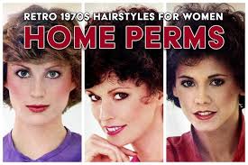 women got those retro permed hairstyles