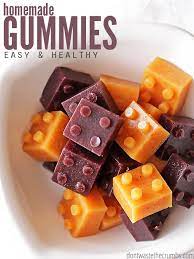 healthy homemade gummies easy just