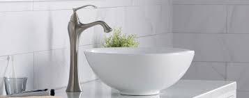 kraus usa vessel faucets bathroom