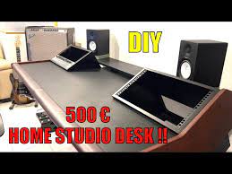 A Diy Home Studio Desk No Talk