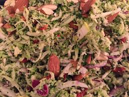 broccoli slaw with ginger poppy seed