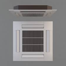 Ceiling air conditioner units are particularly suited to business environments, such as a after an extensive search for the best ceiling air conditioner, our team narrowed the selection down to three, manufactured by senville, mitsubishi. 3d Model Air Conditioner Ceiling