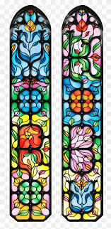 Stained Glass Modern Art Window