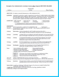 Good Skills For Administrative Assistant Resume With Plus Cv