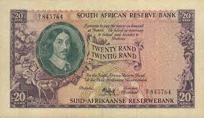20 south african rand note van