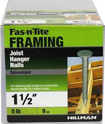 hillman fasteners joist hanger nails galvanized 5 lb 1 5 in 461486
