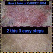 The sight is messy and ugly. How To Remove Red Kool Aid Out Of Carpet Youtube