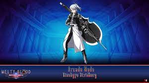 Melty Blood: Actress Again: Current Code: Arcade Mode - Riesbyfe Stridberg  - YouTube
