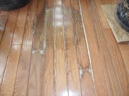 damaged hardwood flooring