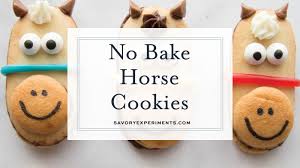 no bake horse cookies recipe cky