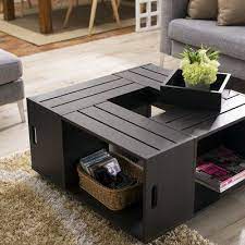 Crate Coffee Table Diy Furniture