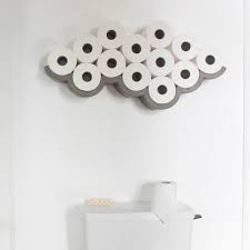 Cloud Toilet Paper Holder Mad About