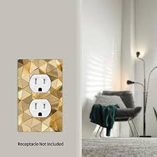 Gold Duplex Cover Wall Plates