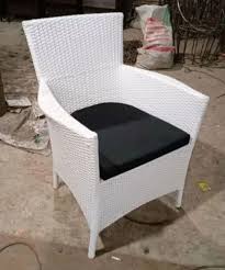 Wicker Garden Chair 1 Piece With Cushion