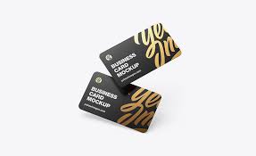 Colored editable ad image texture. 25 Black Gold Business Card Mockup Templates Decolore Net