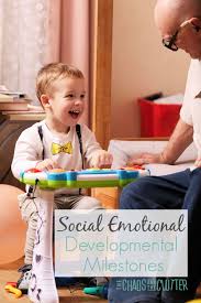 social emotional developmental milestones
