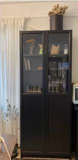 Every model in the billy series also features adjustable shelves so you can fit anything from books to trophies, and everything in between. Ikea Billy Bookcase With Panel Glass Doors Black Brown Size 80x30x202 Cm In Auckland Nz Idiya Ltd