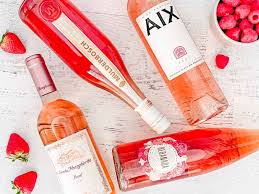 10 diffe types of rosé wine